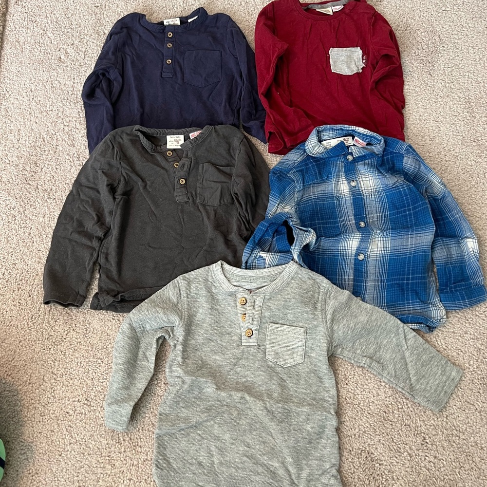 Zara boys shirts - 18/24m